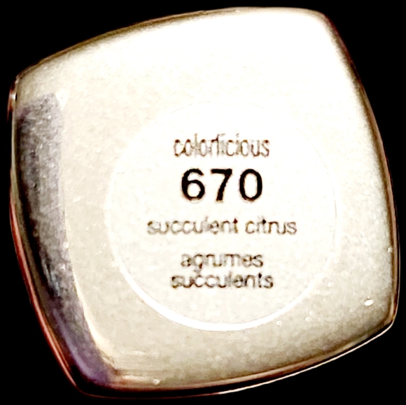 NWT COVERGIRL COLORLICIOUS LIP N°670 SUCCULENT CITRUS! BUY 2 FOR $10! - Picture 4 of 13